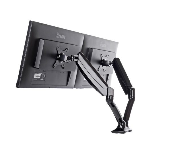 IIYAMA Podwójny uchwyt montażowy ze sprężyną gazową DS3002C-B1 - 349200 - zdjęcie